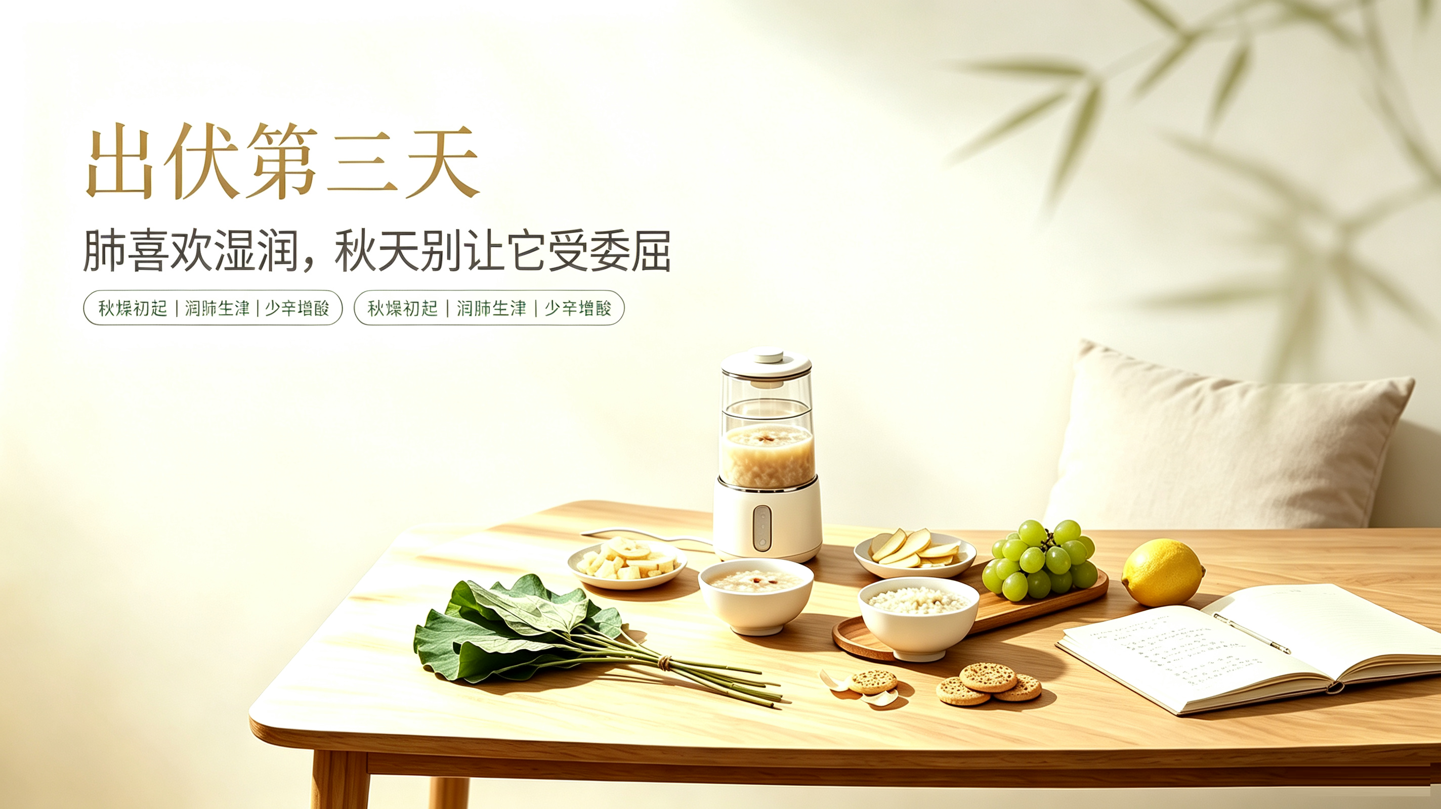 出伏第三天：肺喜欢湿润，秋天别让它受委屈